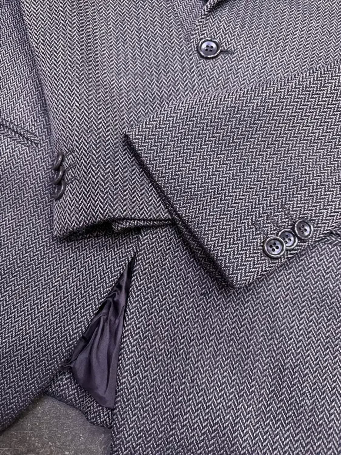 아르마니 콜레지오니 헤링본 블레이저 자켓 50 상품이미지6