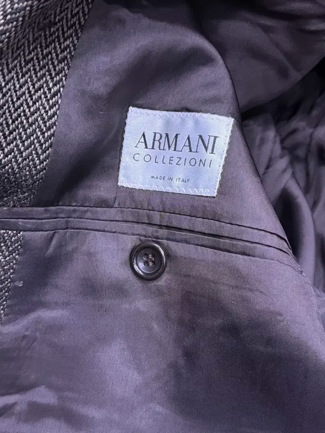 아르마니 콜레지오니 헤링본 블레이저 자켓 50 상품이미지7