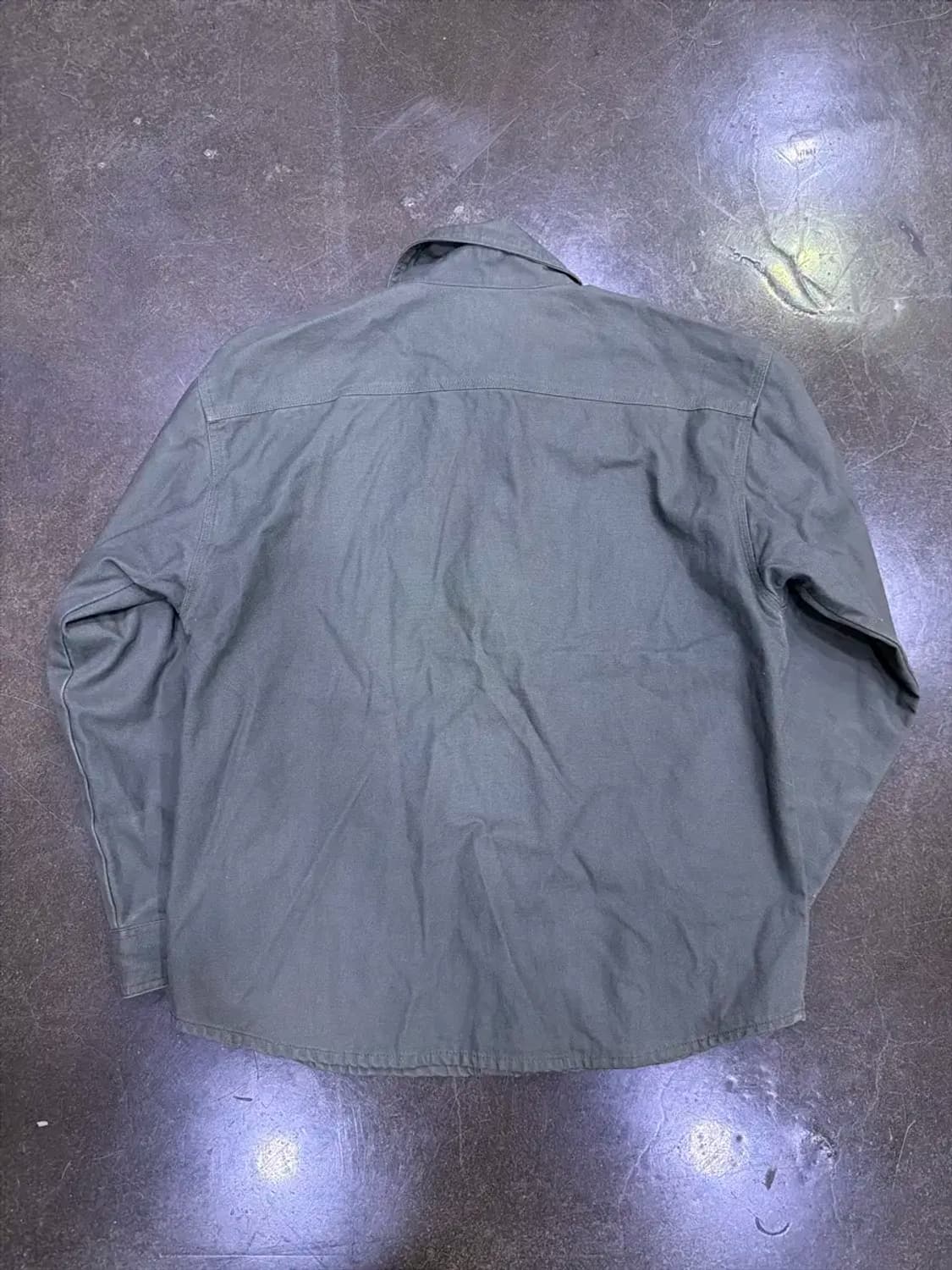 칼하트 S96 셔츠 자켓 셔켓 워크셔츠 셔켓 모스그린 M 상품이미지2