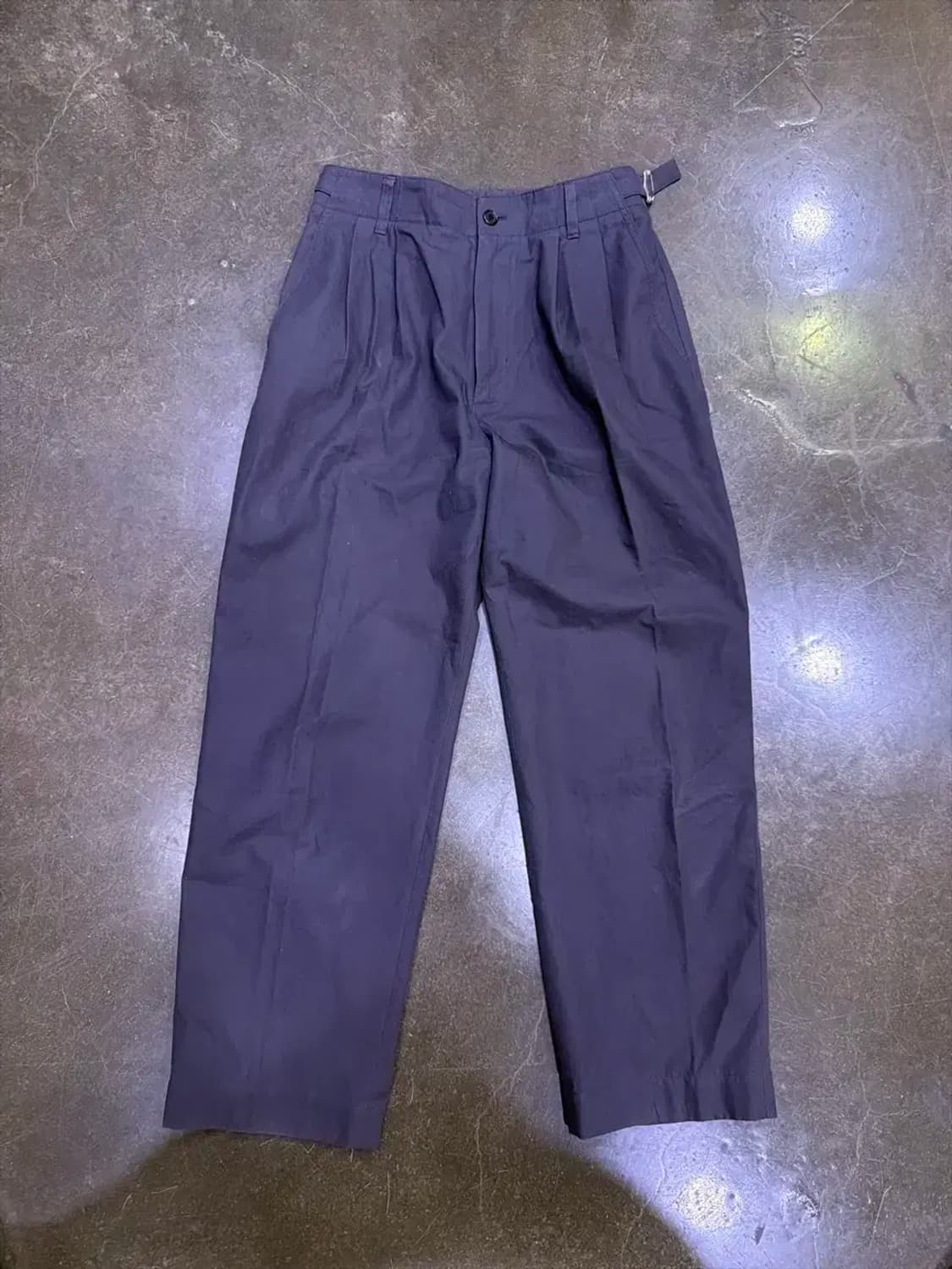 인더로우 플리츠 핀턱 치노팬츠 1 사이즈 상품이미지4