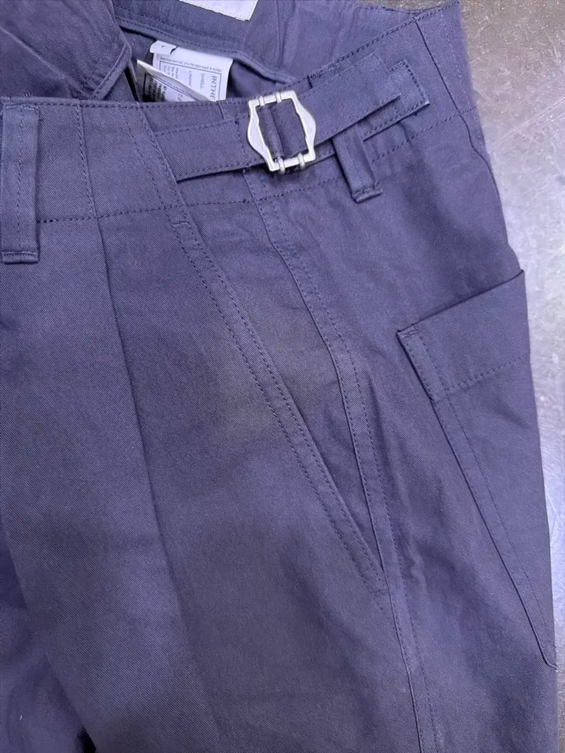 인더로우 플리츠 핀턱 치노팬츠 1 사이즈 상품이미지8