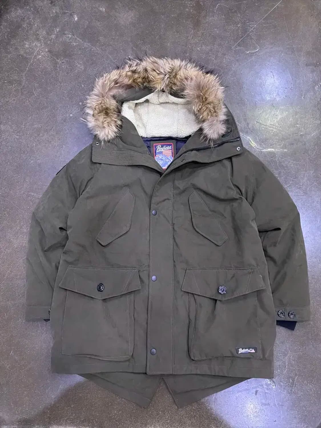 펜필드 아메리칸 후삭 덕다운 패딩점퍼 파카 105 상품이미지3