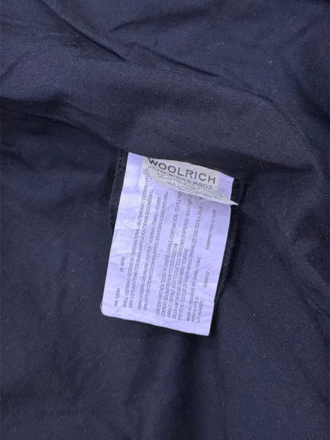 울리치 후드 피쉬테일 개파카 야상자켓 우먼스 M 상품이미지9