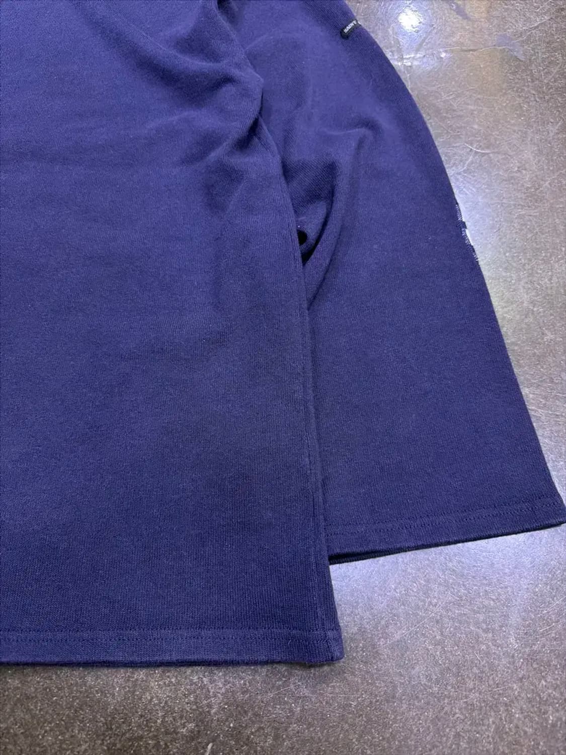 세인트제임스 암로고 스트라이프 패치 긴팔티 네이비 XL 상품이미지4