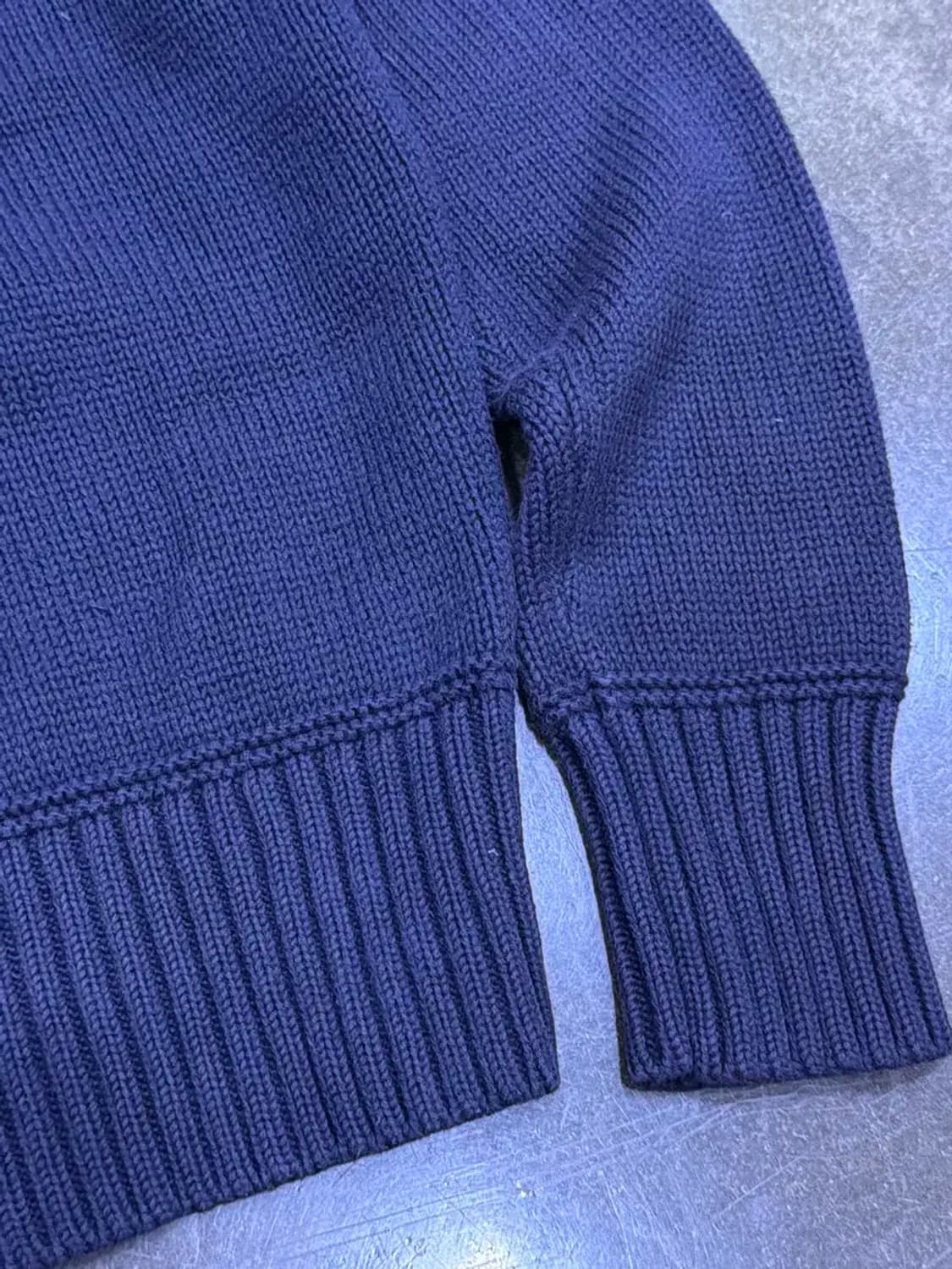 폴로 랄프로렌 클래식 숄카라 니트 스웨터 S 상품이미지4