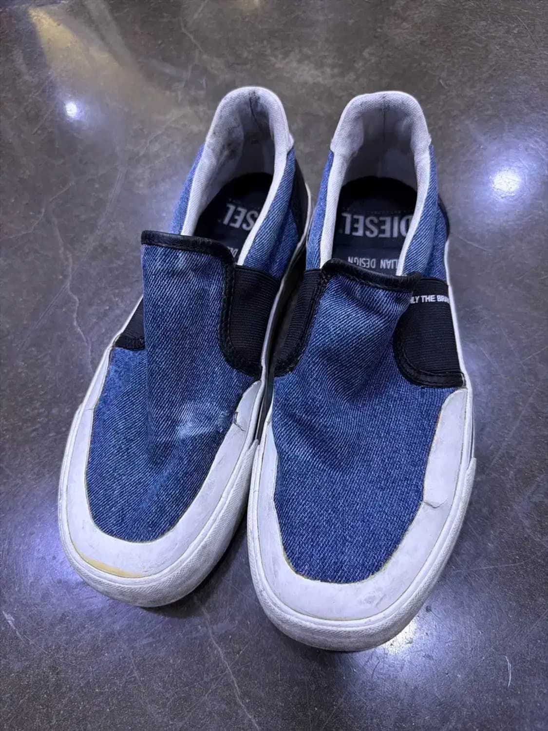 디젤 데님 슬립온 스니커즈 255 상품이미지2
