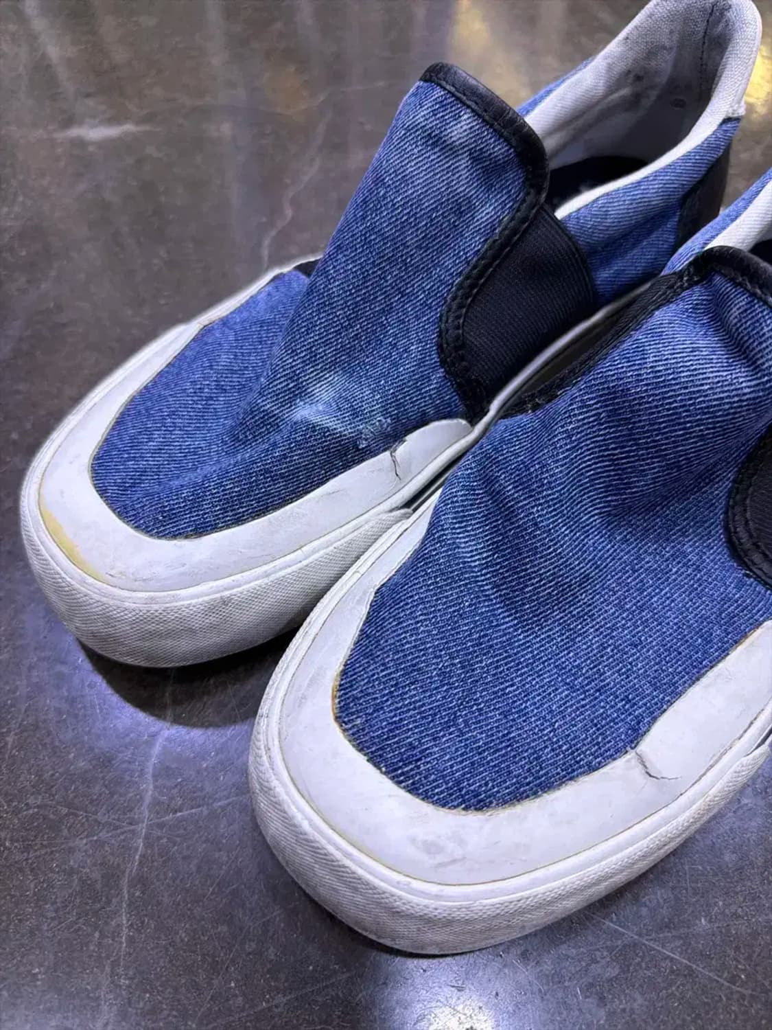 디젤 데님 슬립온 스니커즈 255 상품이미지3