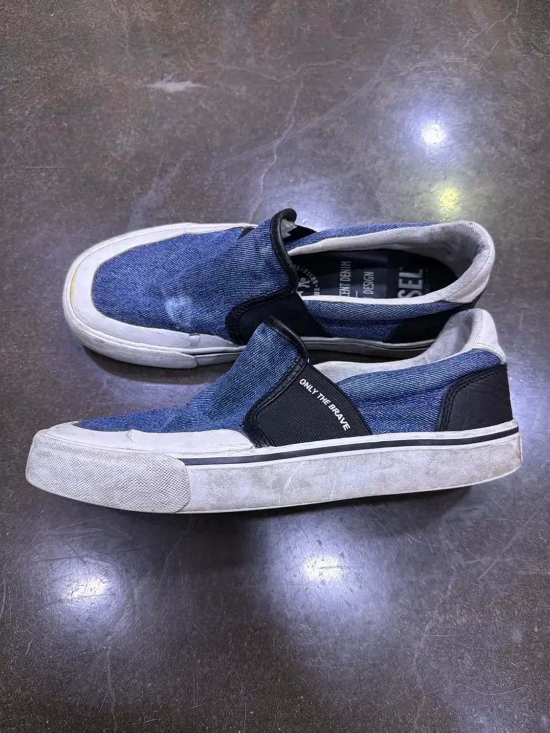 디젤 데님 슬립온 스니커즈 255 상품이미지5