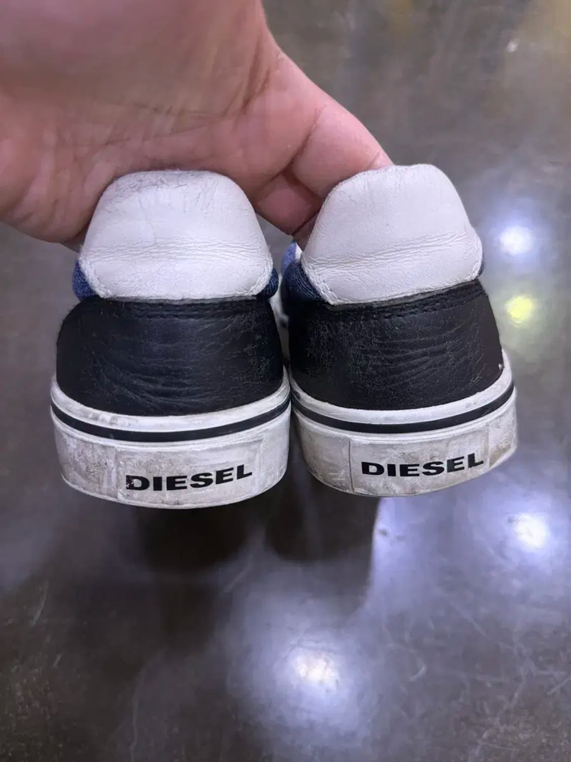 디젤 데님 슬립온 스니커즈 255 상품이미지6