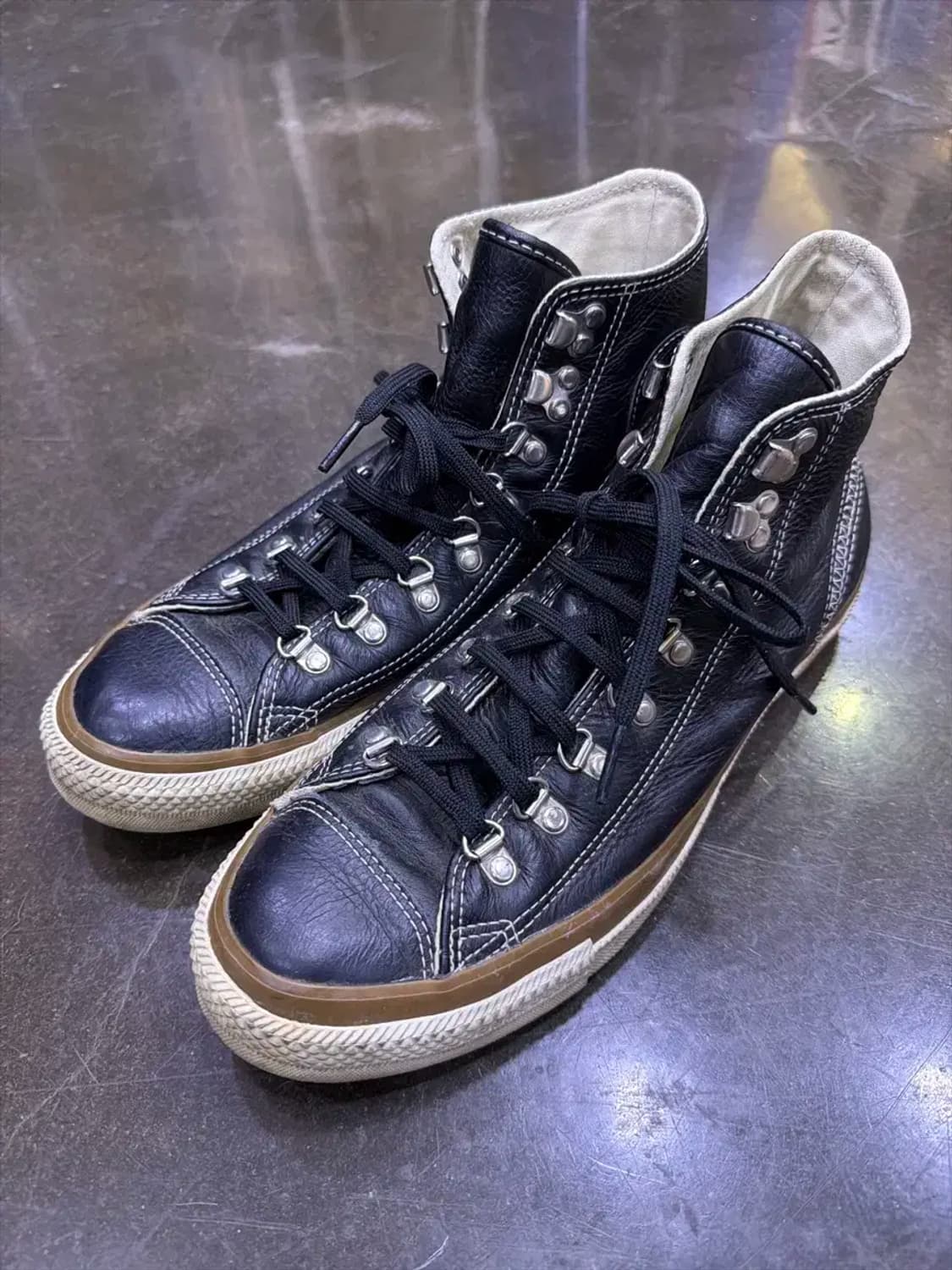 컨버스 올스타 레더 검 하이 가죽 부츠 265 상품이미지1