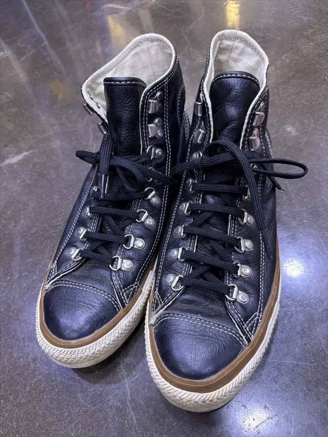 컨버스 올스타 레더 검 하이 가죽 부츠 265 상품이미지2