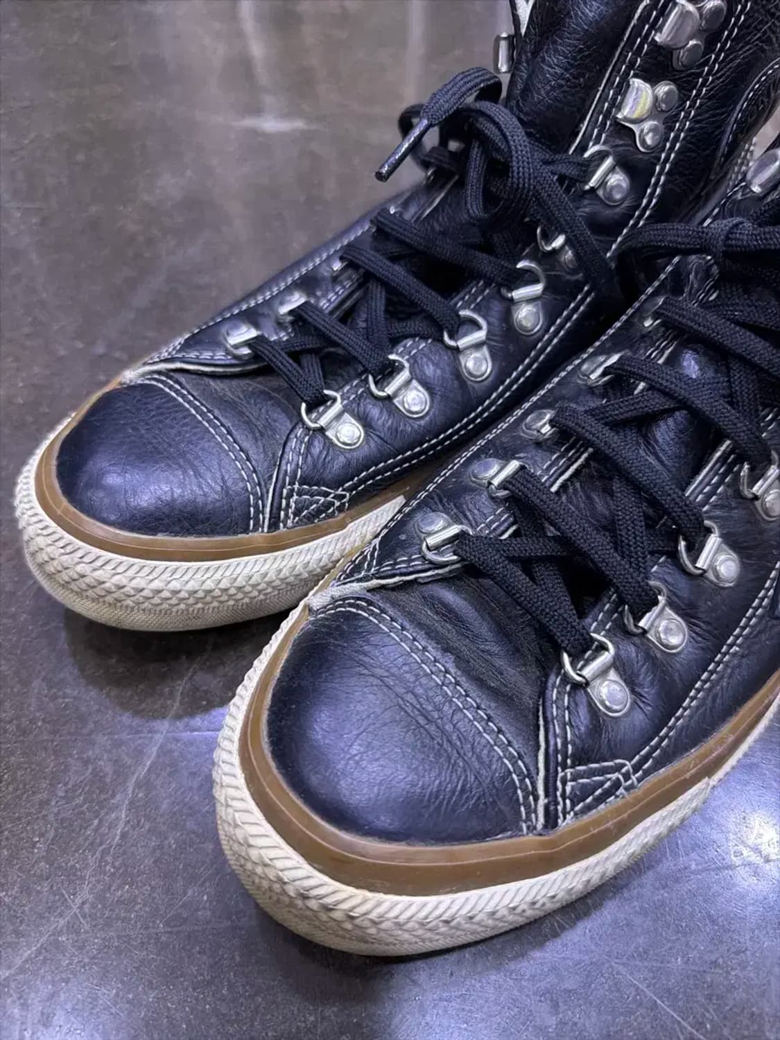 컨버스 올스타 레더 검 하이 가죽 부츠 265 상품이미지3