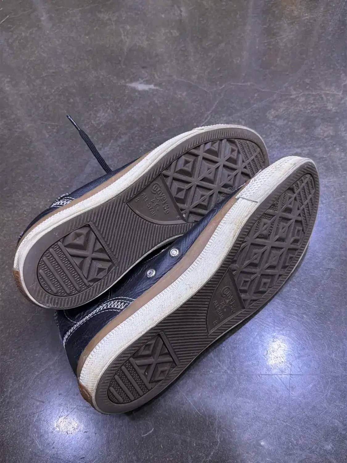 컨버스 올스타 레더 검 하이 가죽 부츠 265 상품이미지8