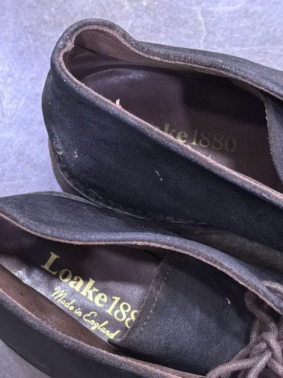 로크 스웨이드 핌리코 처카부츠 다크브라운 왁스 270 상품이미지8