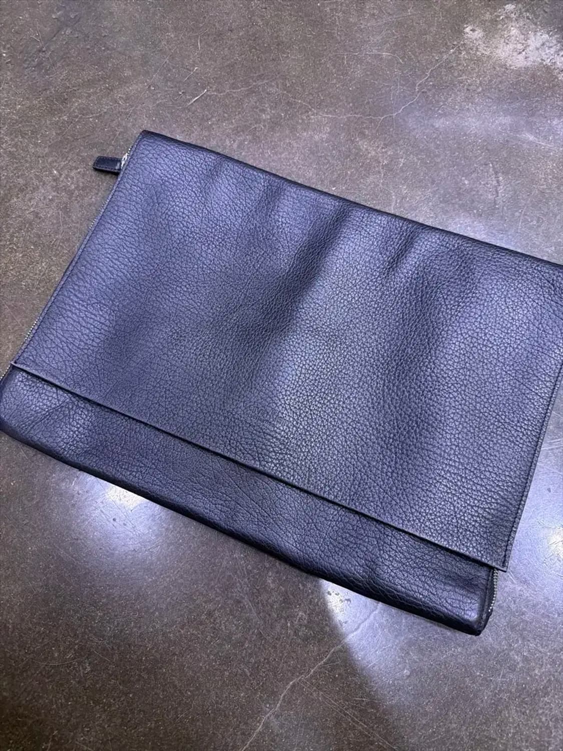 캘빈클라인 컬렉션 가죽 레더 서류 클러치백 상품이미지4