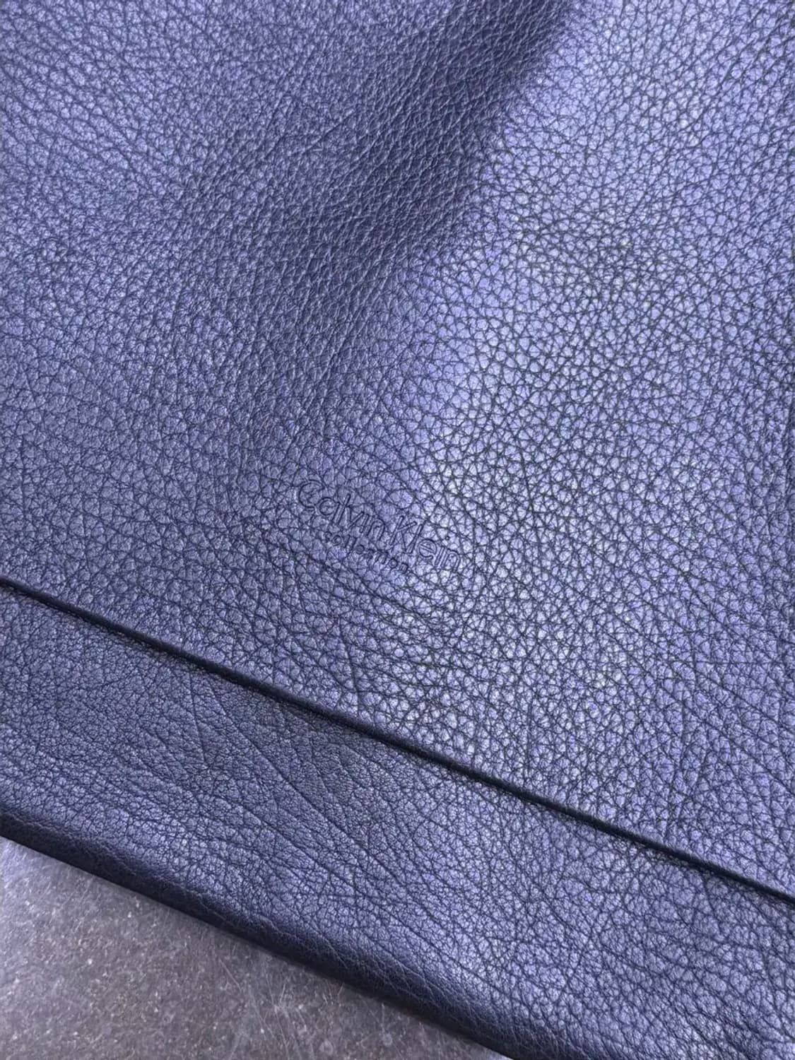 캘빈클라인 컬렉션 가죽 레더 서류 클러치백 상품이미지5