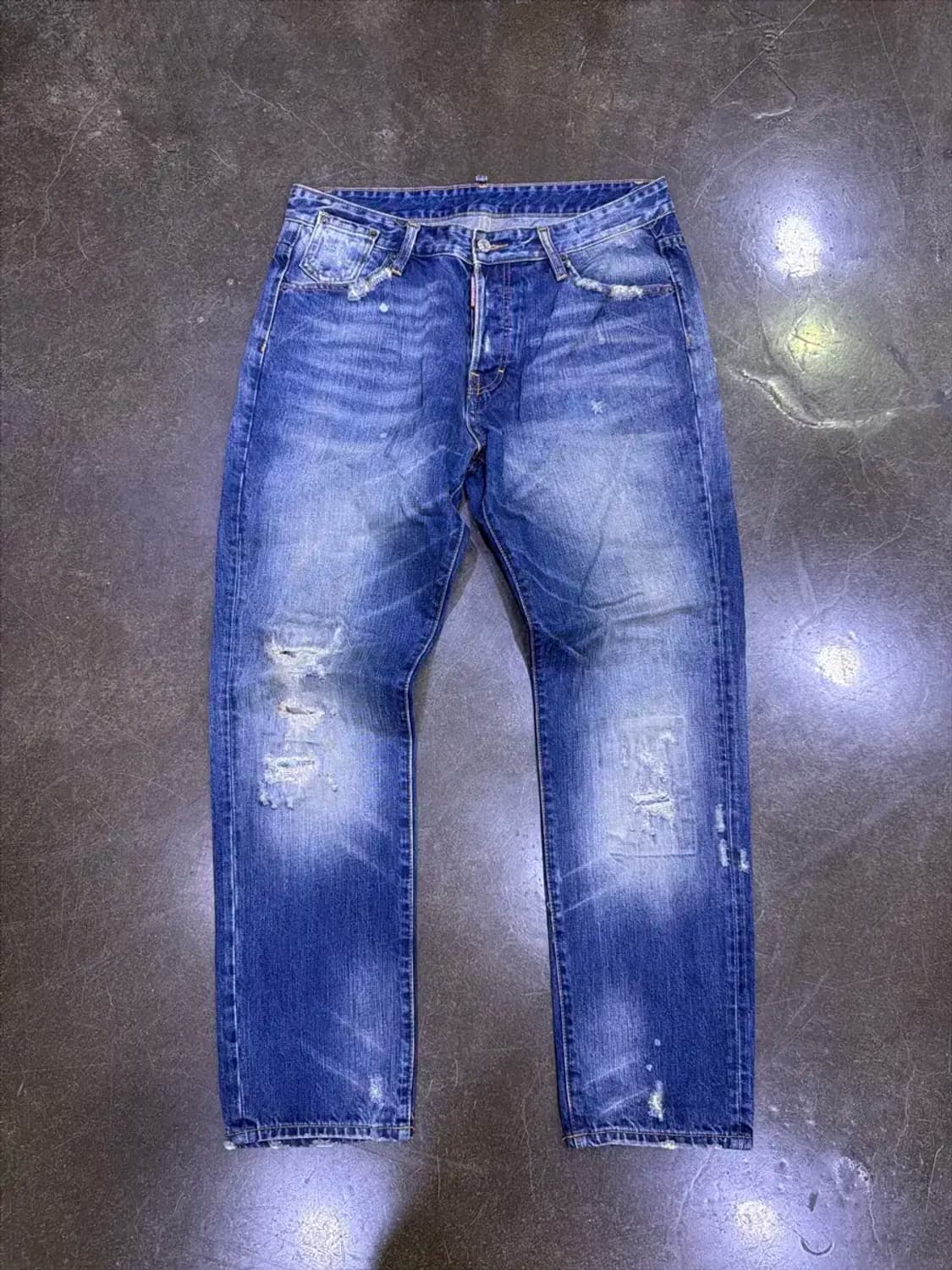 디스퀘어드2 루키 포켓 슬림 스트레이트핏 데님팬츠 52 상품이미지1