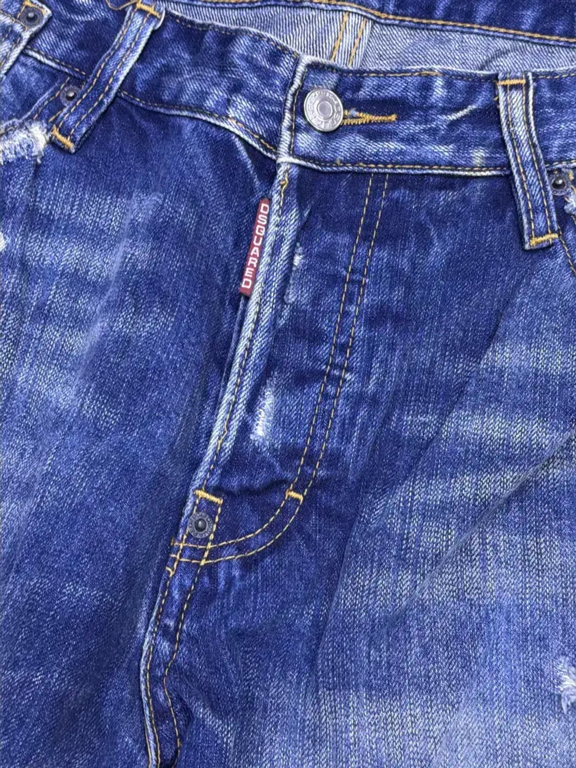 디스퀘어드2 루키 포켓 슬림 스트레이트핏 데님팬츠 52 상품이미지5