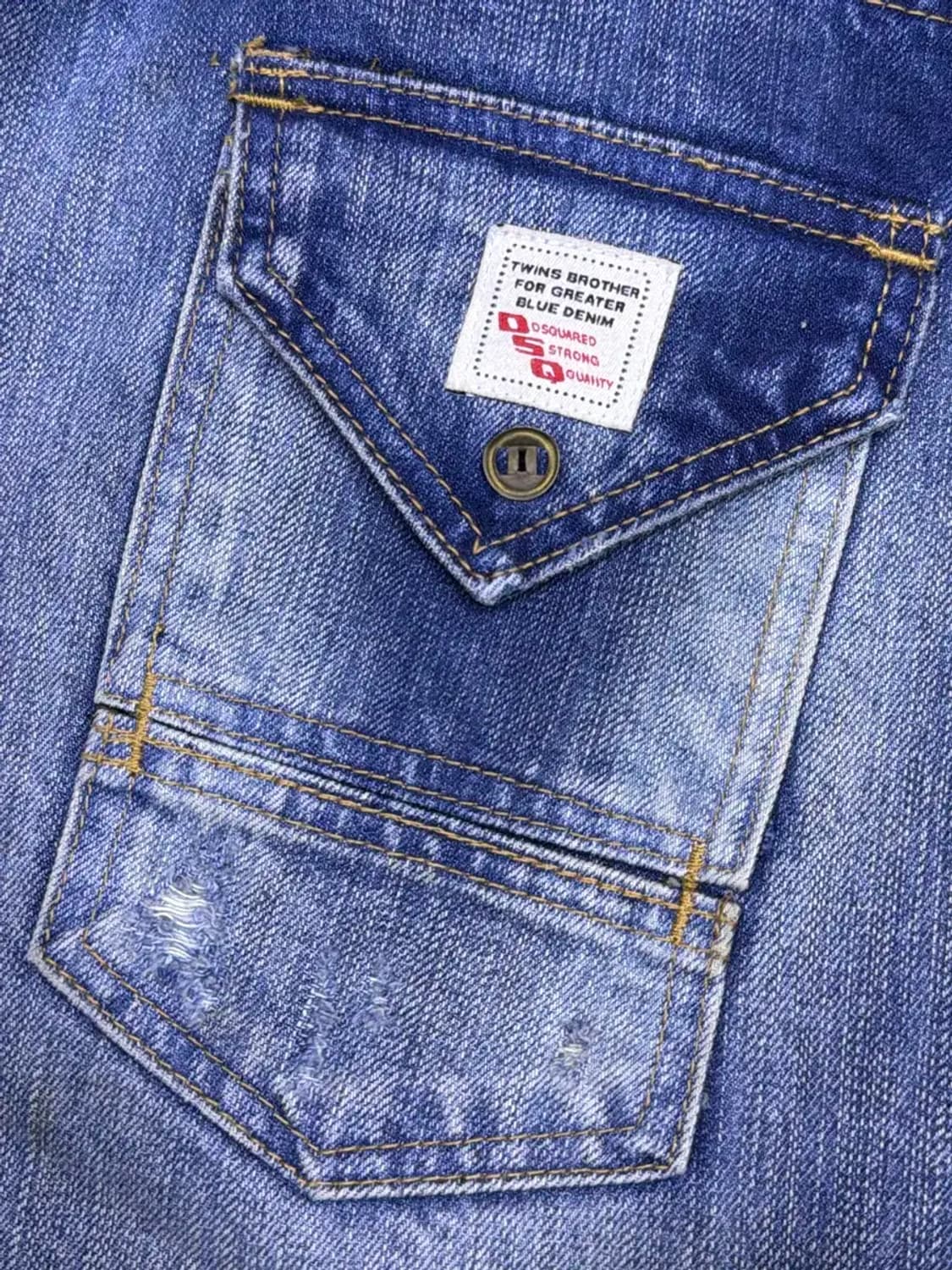 디스퀘어드2 루키 포켓 슬림 스트레이트핏 데님팬츠 52 상품이미지9