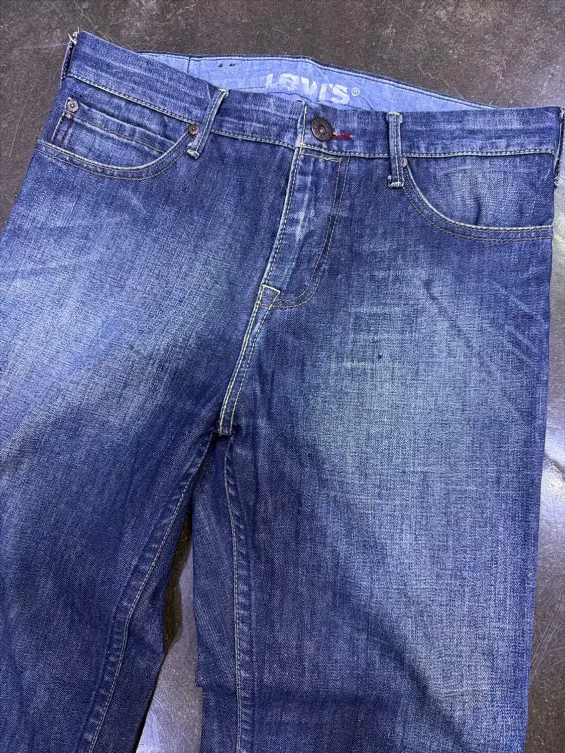 리바이스 빈티지 인디고 워싱 스트레이트핏 데님팬츠 32 상품이미지3