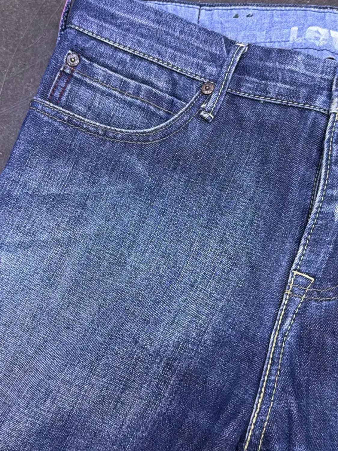 리바이스 빈티지 인디고 워싱 스트레이트핏 데님팬츠 32 상품이미지4