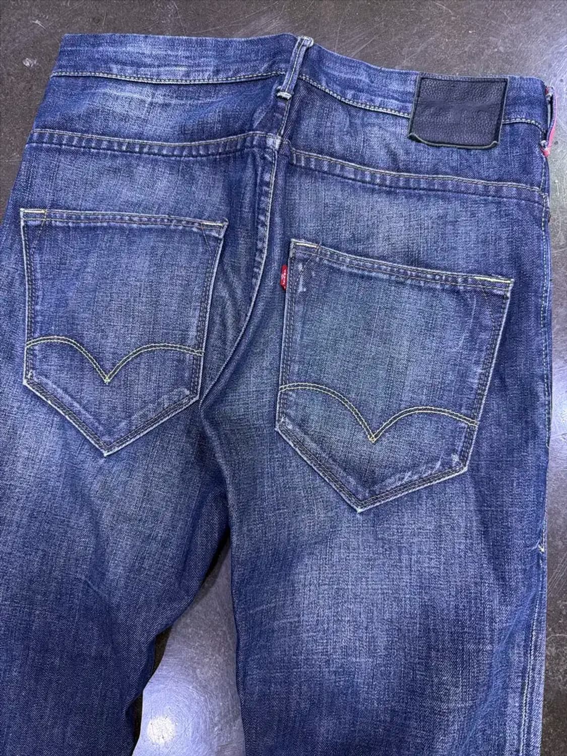 리바이스 빈티지 인디고 워싱 스트레이트핏 데님팬츠 32 상품이미지7