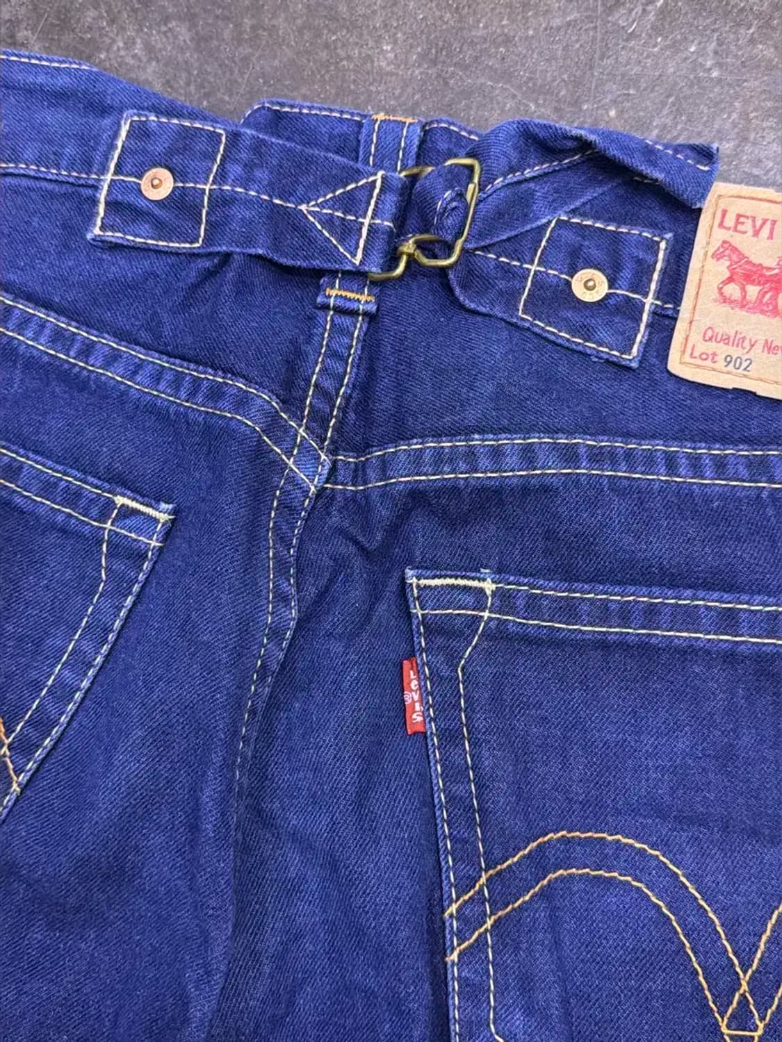 리바이스 902 신치백 타입원 코리아탭 데님팬츠 33 상품이미지8