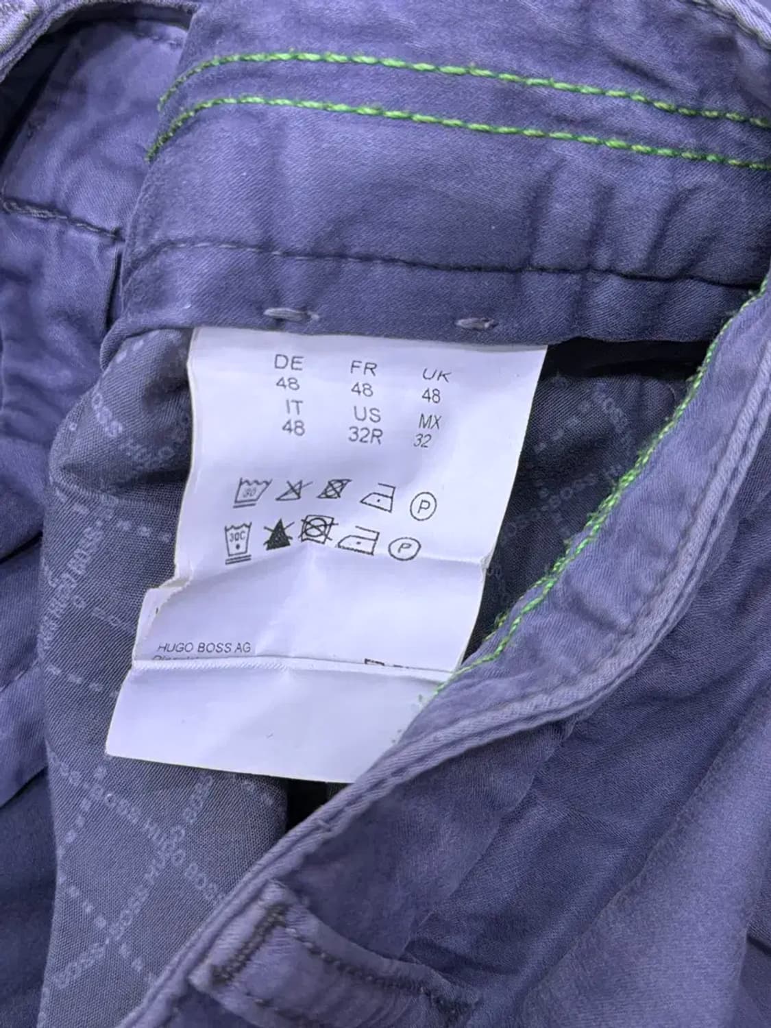 보스 절개라인 치노팬츠 그레이 32 상품이미지9