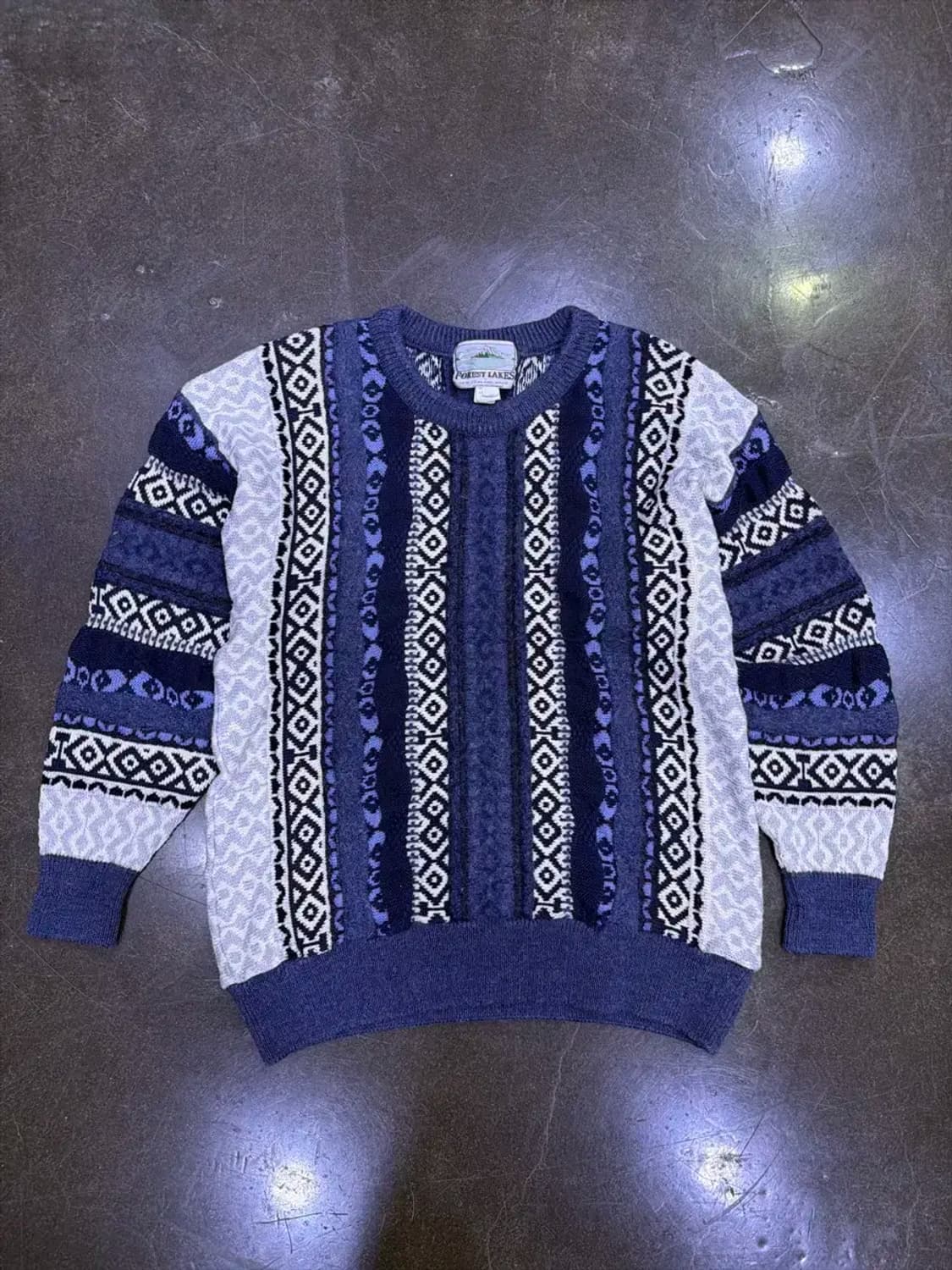 Forest Lakes 포레스트 레이크스 뉴질랜드 케이블 패턴 니트 F 상품이미지1