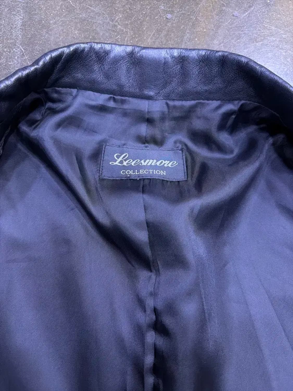 Leesmore 리스모어 심플 싱글 원버튼 양가죽 자켓 55 상품이미지6