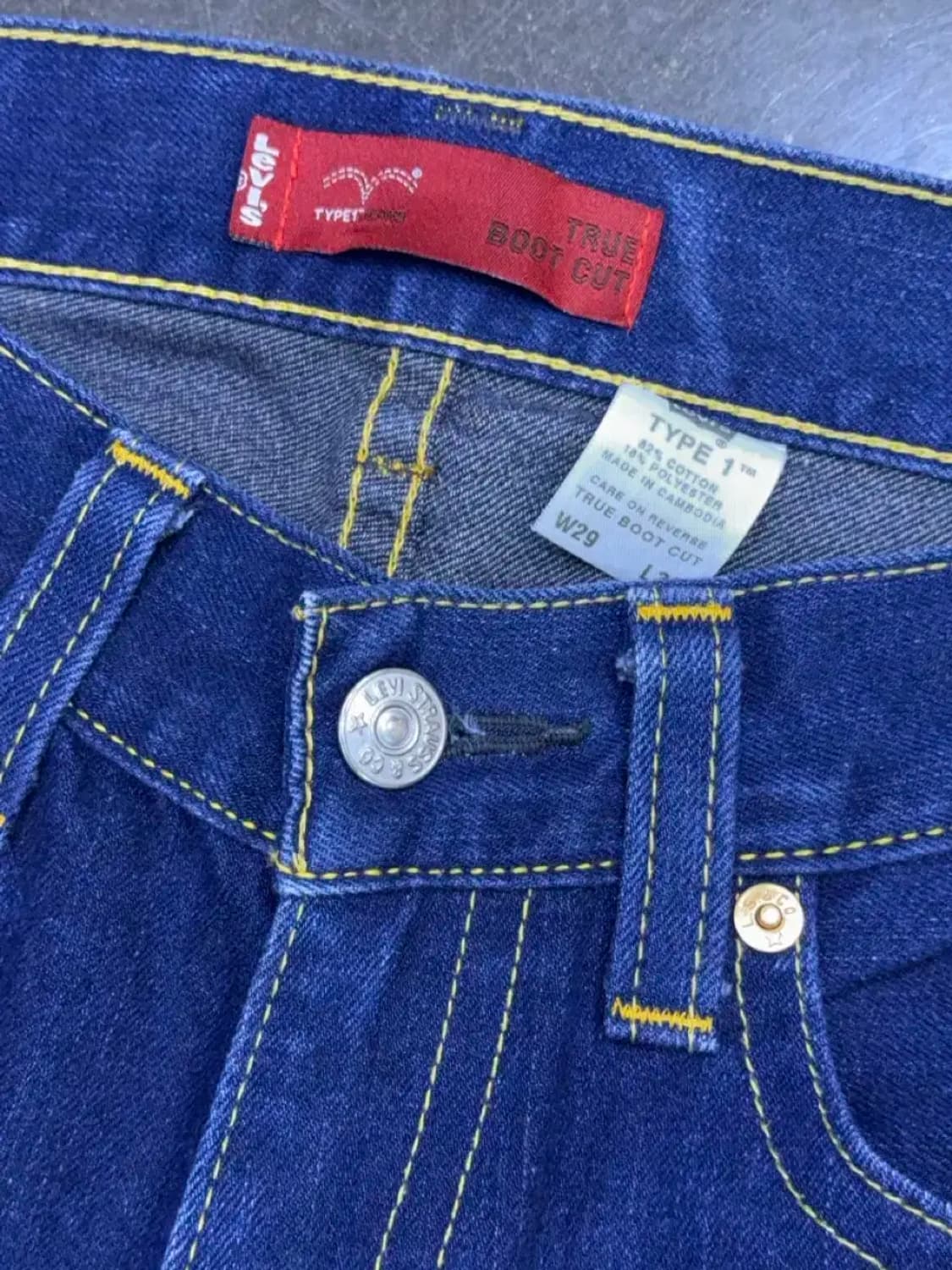 리바이스 타입원 트루 부츠컷 플레어 데님팬츠 29 상품이미지7