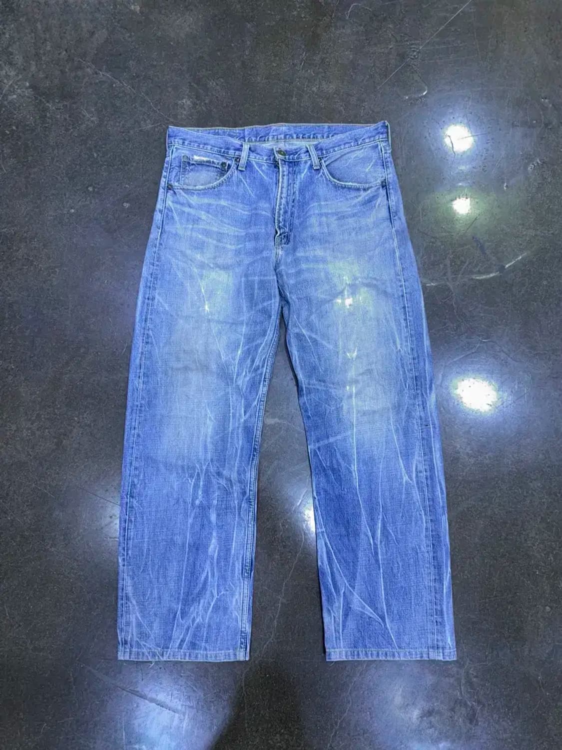 리바이스 503 빈티지 워싱 레귤러 스트레이트핏 데님팬츠 33 상품이미지1