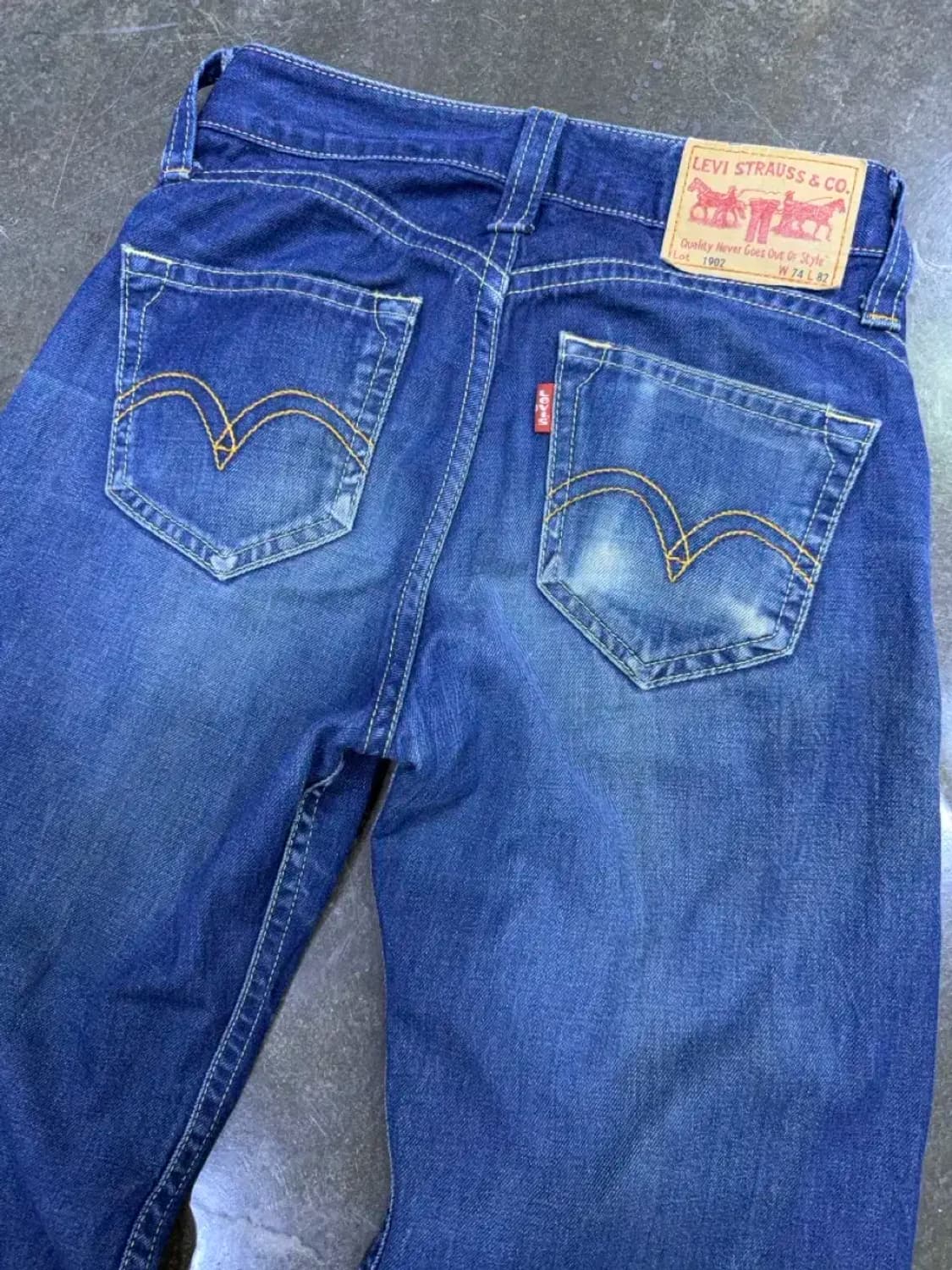 리바이스 1902 코리아탭 타입원 루즈핏 빈티지 데님팬츠 29 상품이미지6