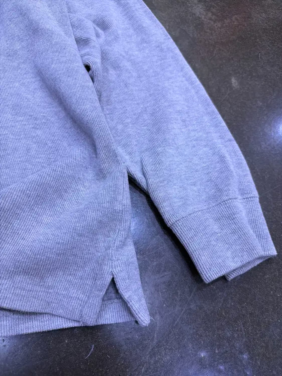 폴로 랄프로렌 하프집업 니트 스웨터 그레이 XL 상품이미지7