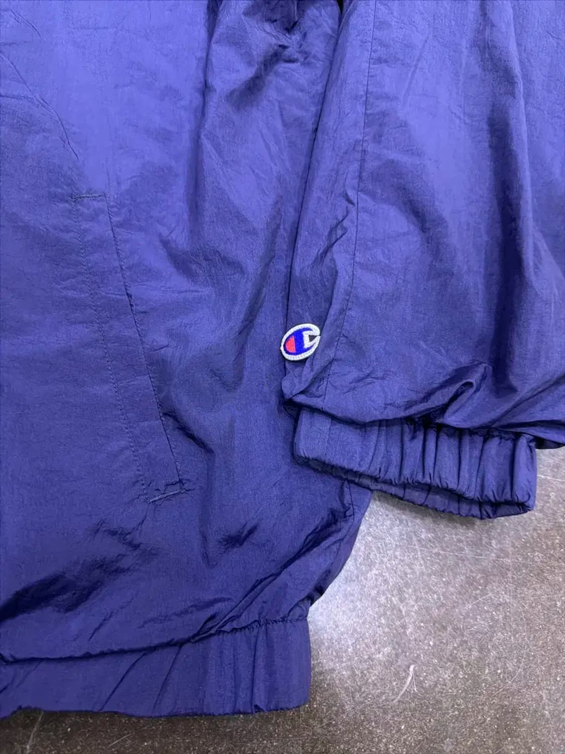 챔피온 사선 블럭 빅로고 자켓 점퍼 XL 상품이미지4