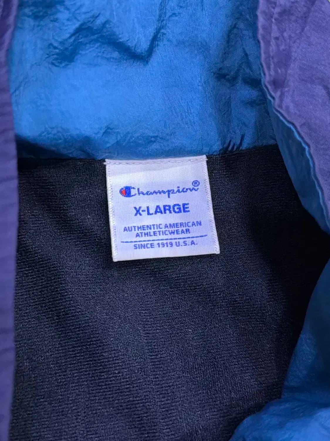 챔피온 사선 블럭 빅로고 자켓 점퍼 XL 상품이미지6