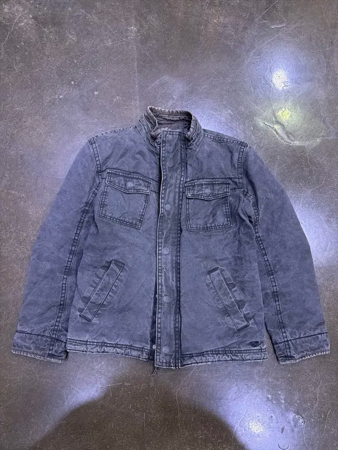 아메리칸이글 아웃피터스 빈티지 워싱 워크자켓 M 상품이미지1