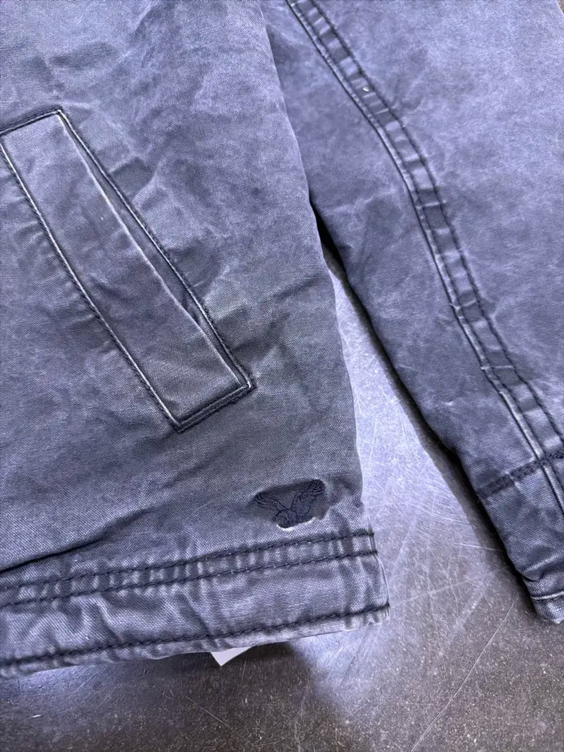 아메리칸이글 아웃피터스 빈티지 워싱 워크자켓 M 상품이미지7