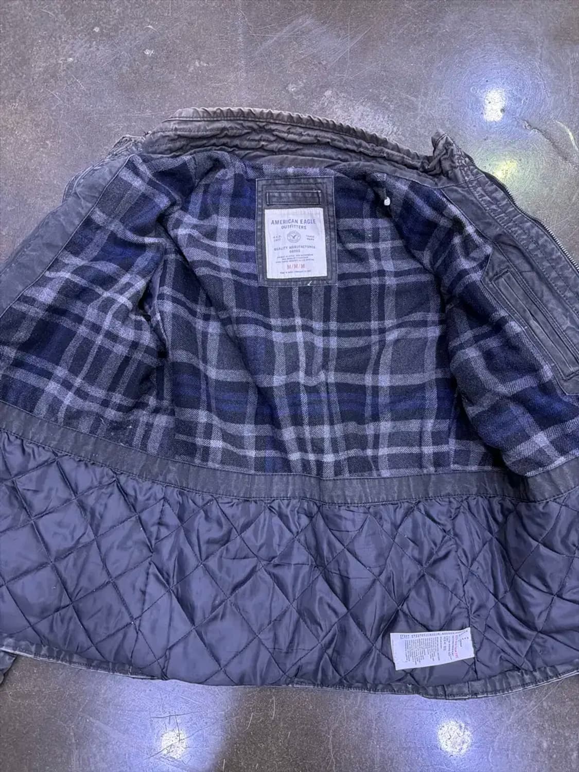 아메리칸이글 아웃피터스 빈티지 워싱 워크자켓 M 상품이미지9