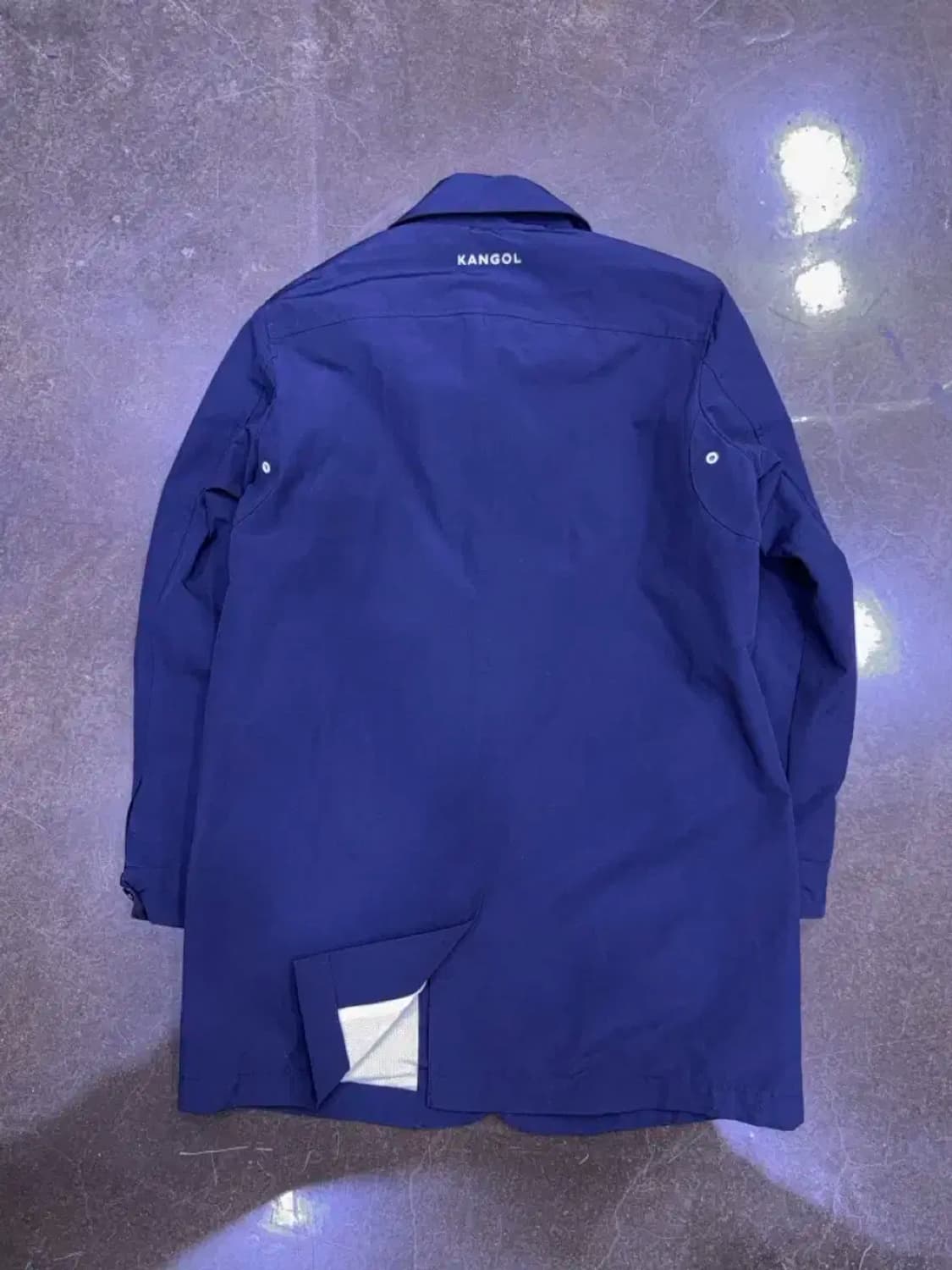 캉골 맥코트 발마칸 트렌치코트 네이비 M 상품이미지2