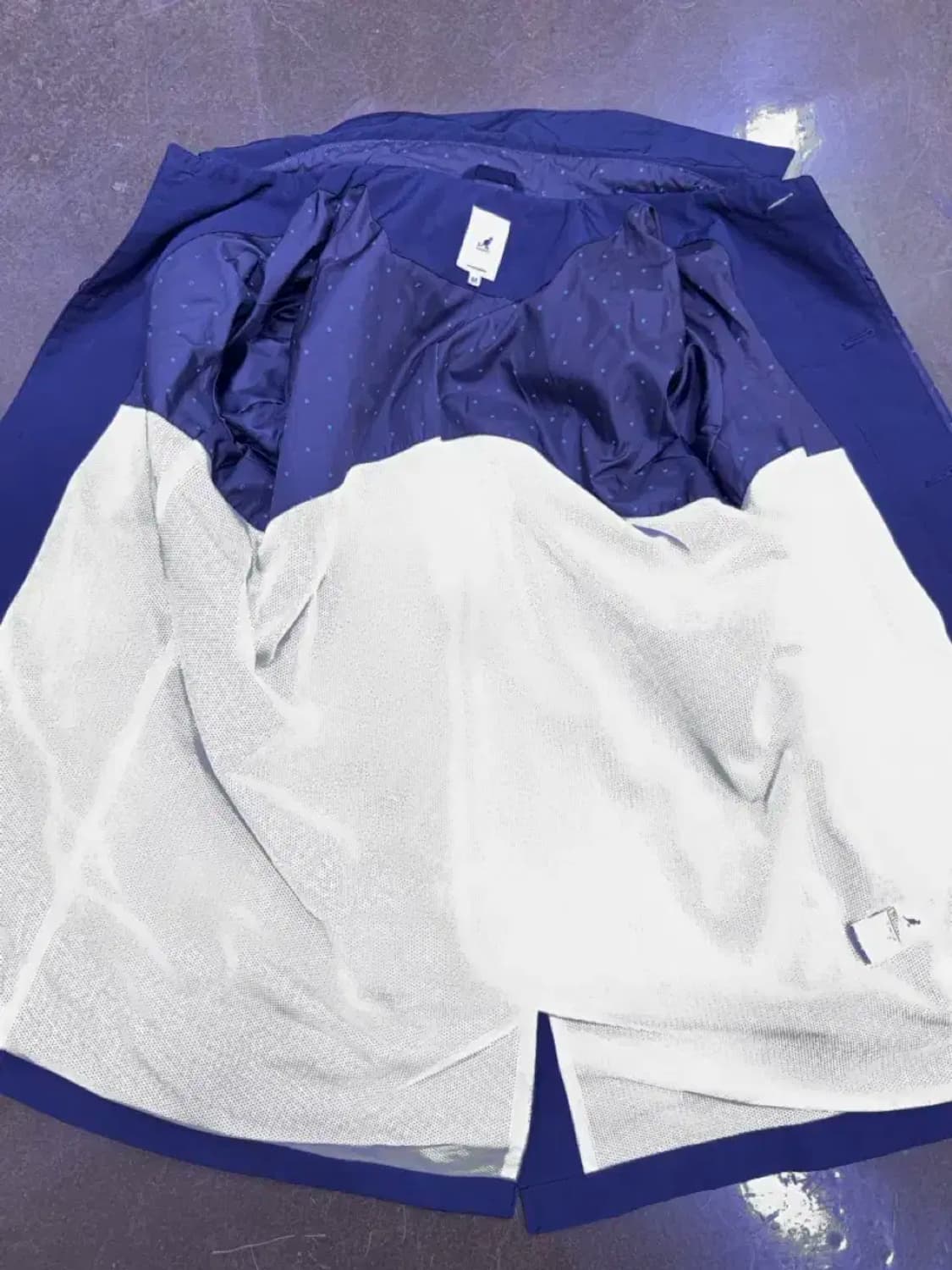 캉골 맥코트 발마칸 트렌치코트 네이비 M 상품이미지9