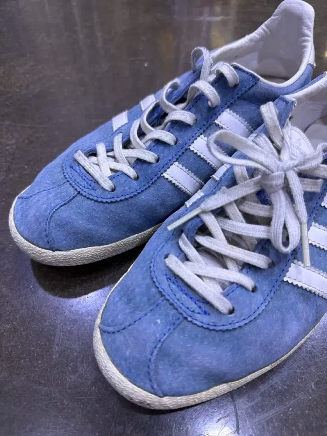 아디다스 가젤 스웨이드 스니커즈 블루스카이 235 상품이미지3