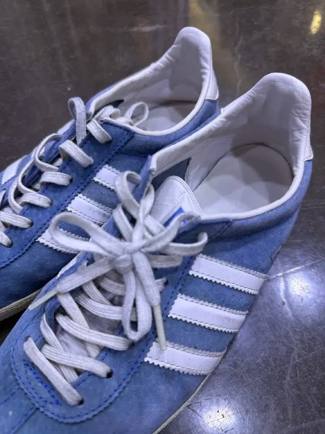 아디다스 가젤 스웨이드 스니커즈 블루스카이 235 상품이미지4