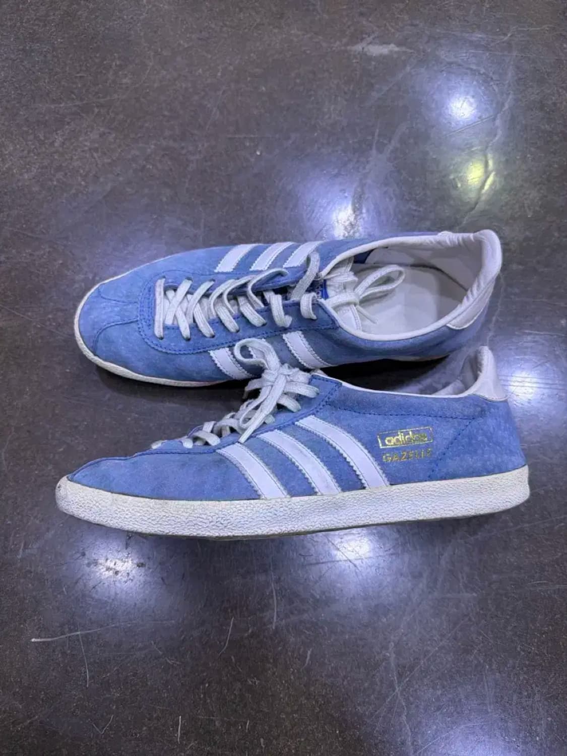 아디다스 가젤 스웨이드 스니커즈 블루스카이 235 상품이미지6