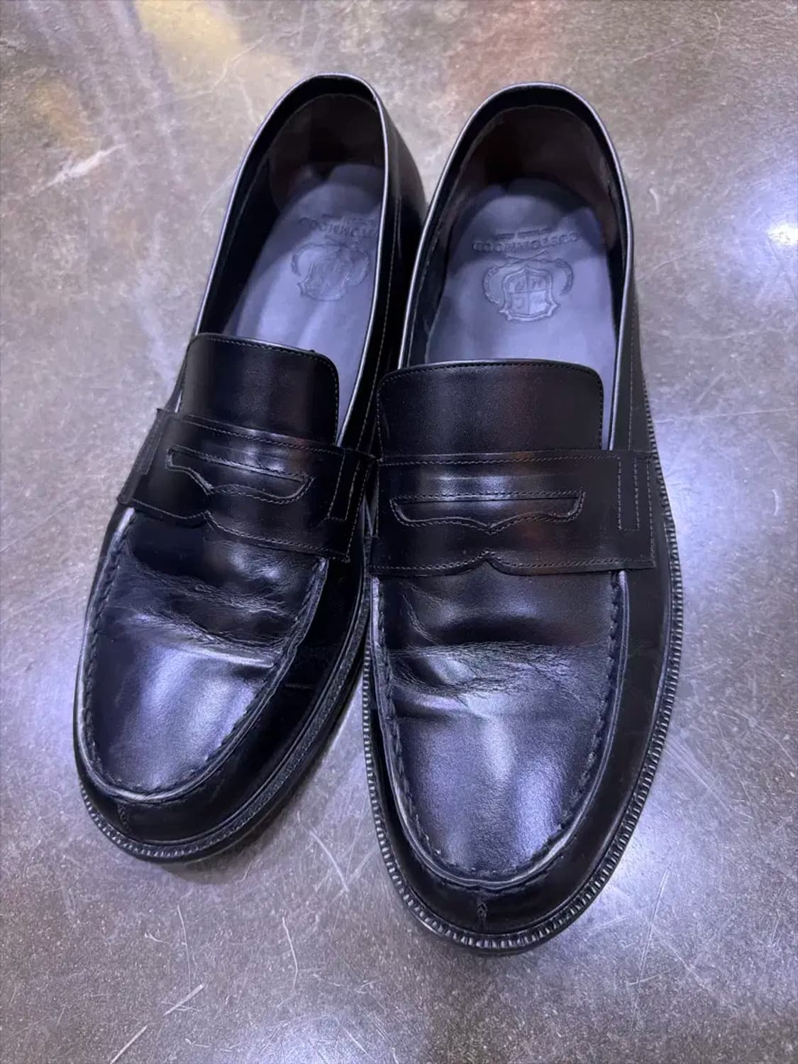 커스텀무드 페니로퍼 비브람 보강 수제화 280 상품이미지2