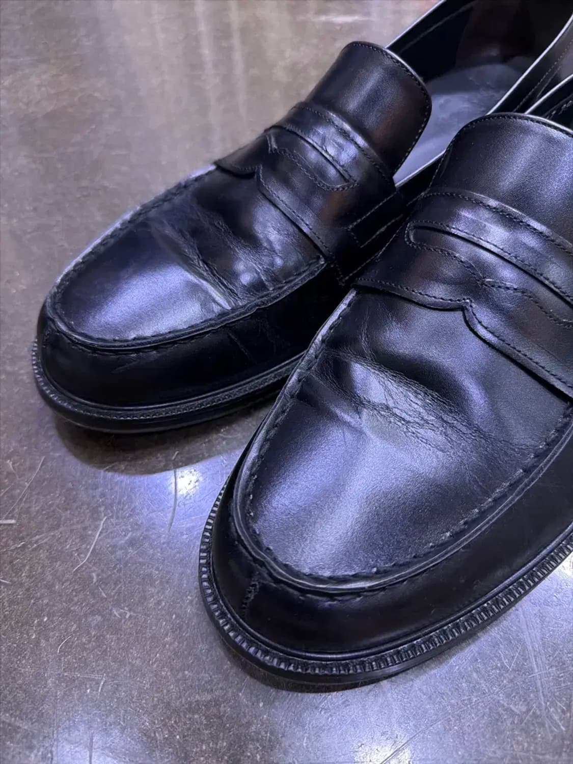 커스텀무드 페니로퍼 비브람 보강 수제화 280 상품이미지3