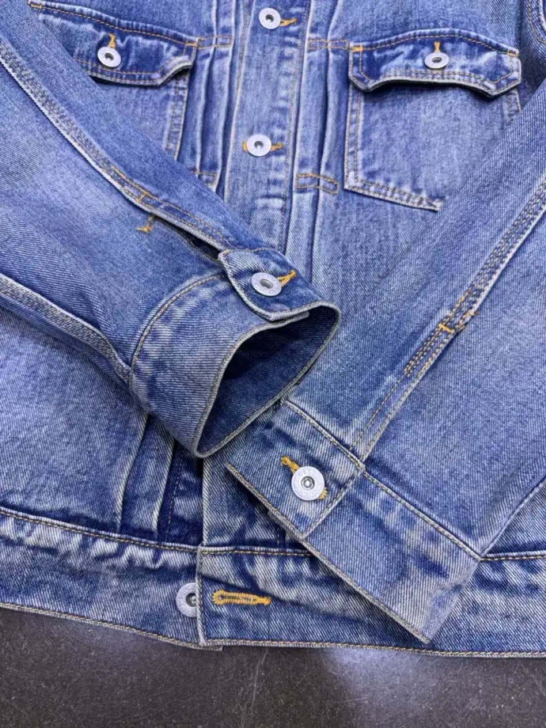 유니폼브릿지 2세대 2nd 데님자켓 라이트 인디고 L 상품이미지5
