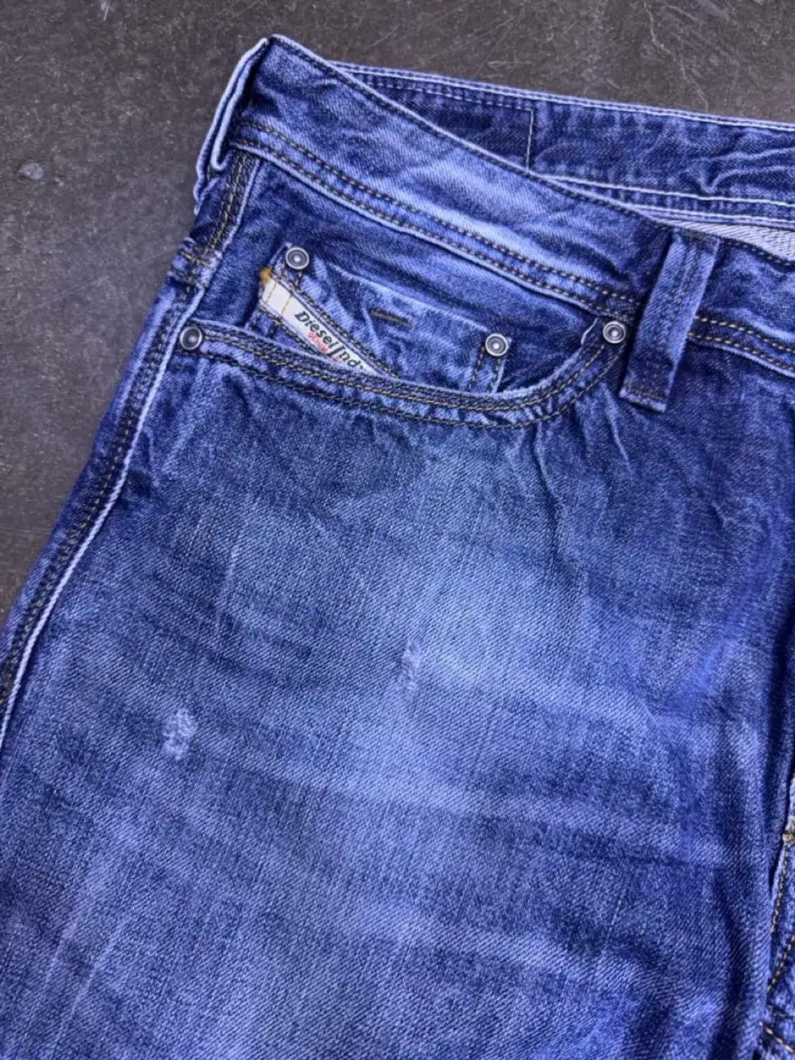 디젤 타나즈 빈티지 워싱 데미지진 청바지 데님팬츠 34 상품이미지4
