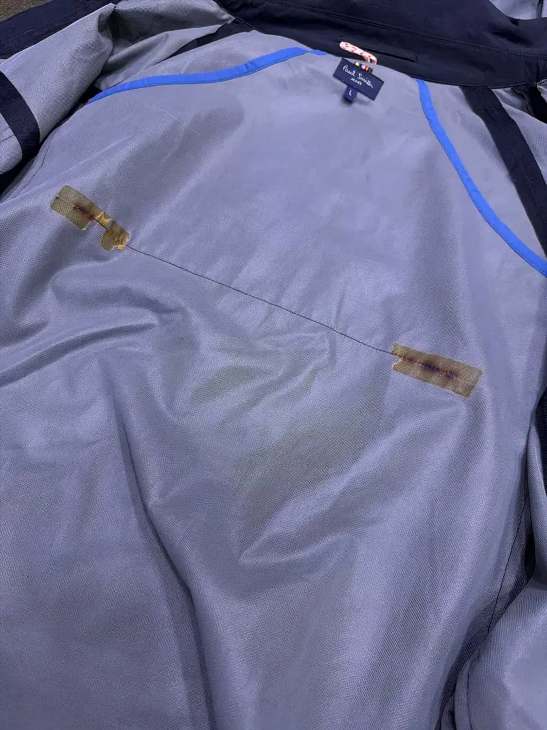 폴스미스 워터루프 후드 레인코트 블랙 L 상품이미지10