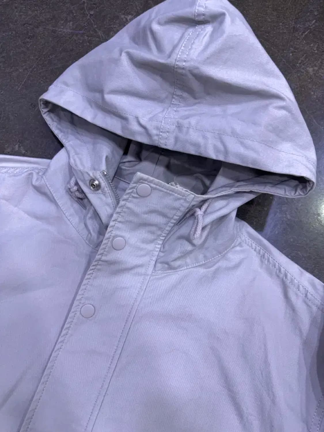 파르티멘토 코드 후드 집업 자켓 스모크레이 L 상품이미지7